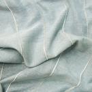 Фото ткань портьерная полупрозрачная  с декоративной вышивкой серо - голубая