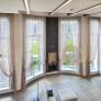 Фото штор в двухсветную гостиную 2022