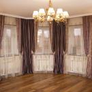 Фото штор для классической гостиной 2015