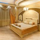 Классические шторы для спальни фото