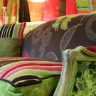 Портьерные и обивочные ткани от Designers Guild. 2014. Фото.