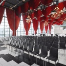 Фото текстильное оформление конференц-зала отеля Kameha grand zurich Швейцария