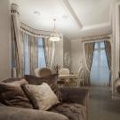 Фото штор для гостиной Неоклассика 2020