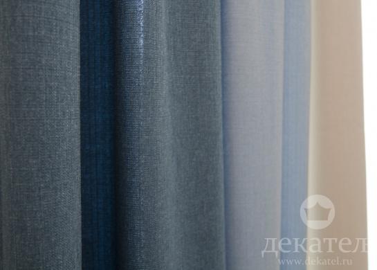 Фото "Джинсовые" ткани для подростковой комнаты. 2014г.