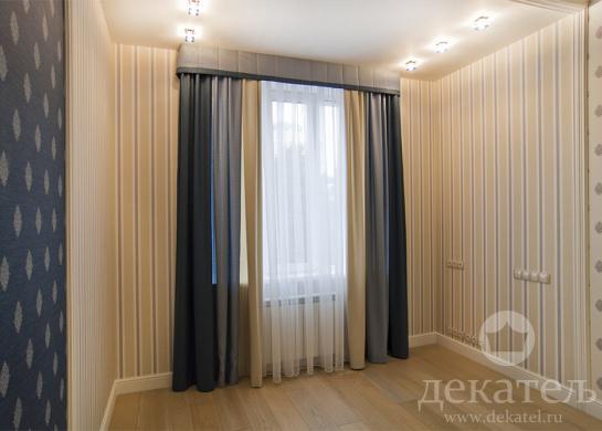 Фото Шторы в детскую старшего сына. 2014г.