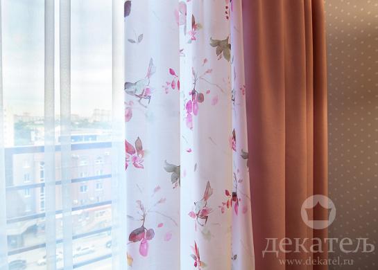 Фото фрагмент штор для детской комнаты 2017