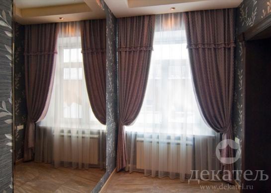 Шторы в холл фото