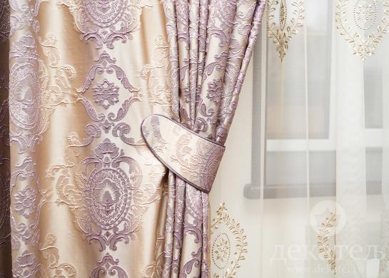 Фото классических портьерных тканей для гостиной