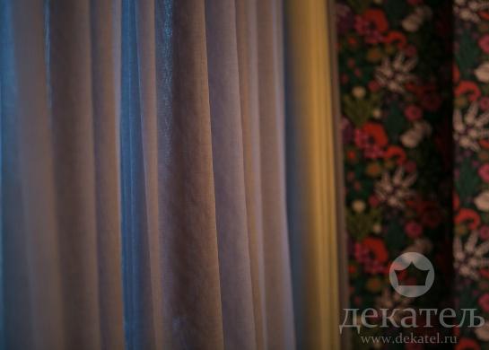 Фото тканей для штор в современную спальню