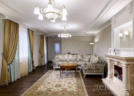 Фото для гостиной в неоклассическом стиле 2016 