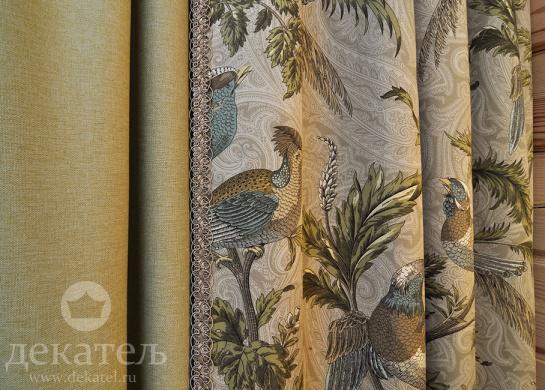 Фото шторы для кабинета загородного дома 2017 
